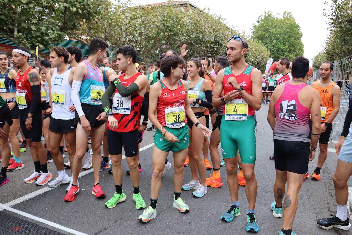 Salida y meta de los 10km de León