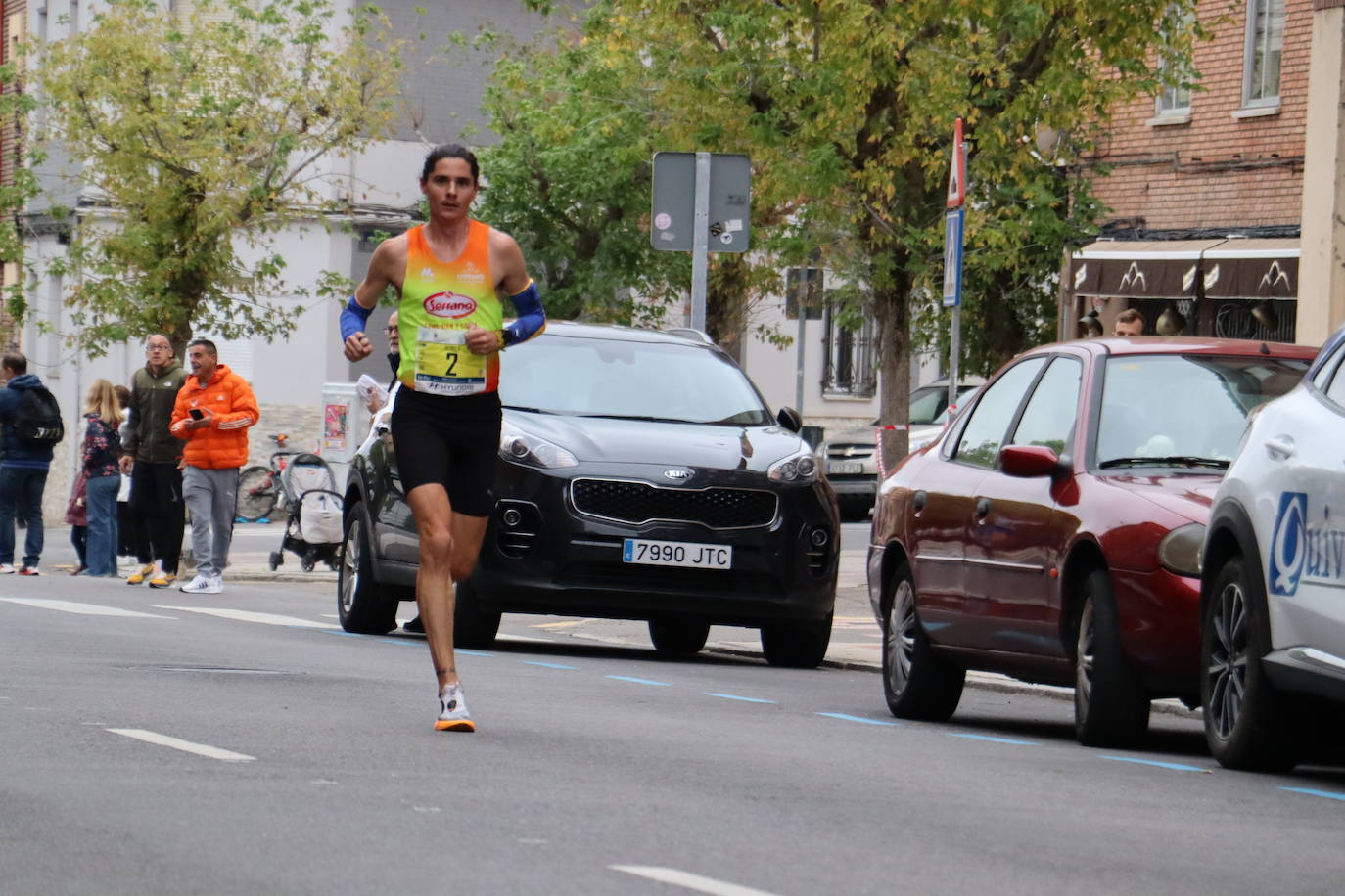 Salida y meta de los 10km de León