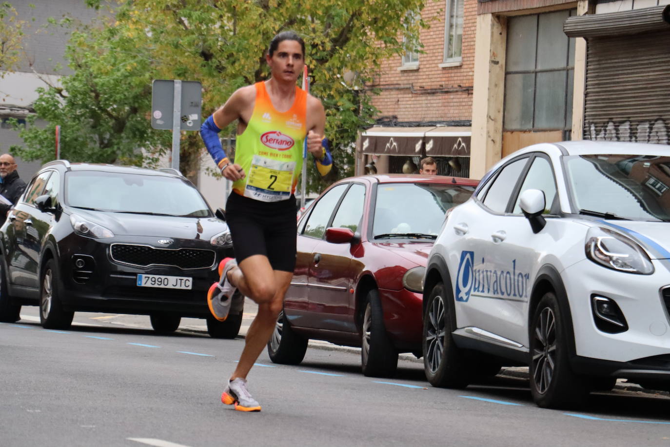 Salida y meta de los 10km de León