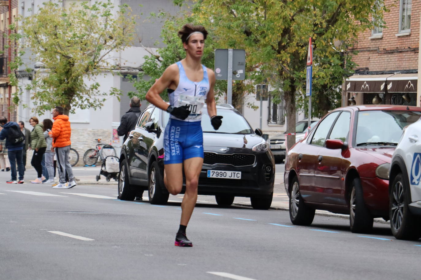 Salida y meta de los 10km de León