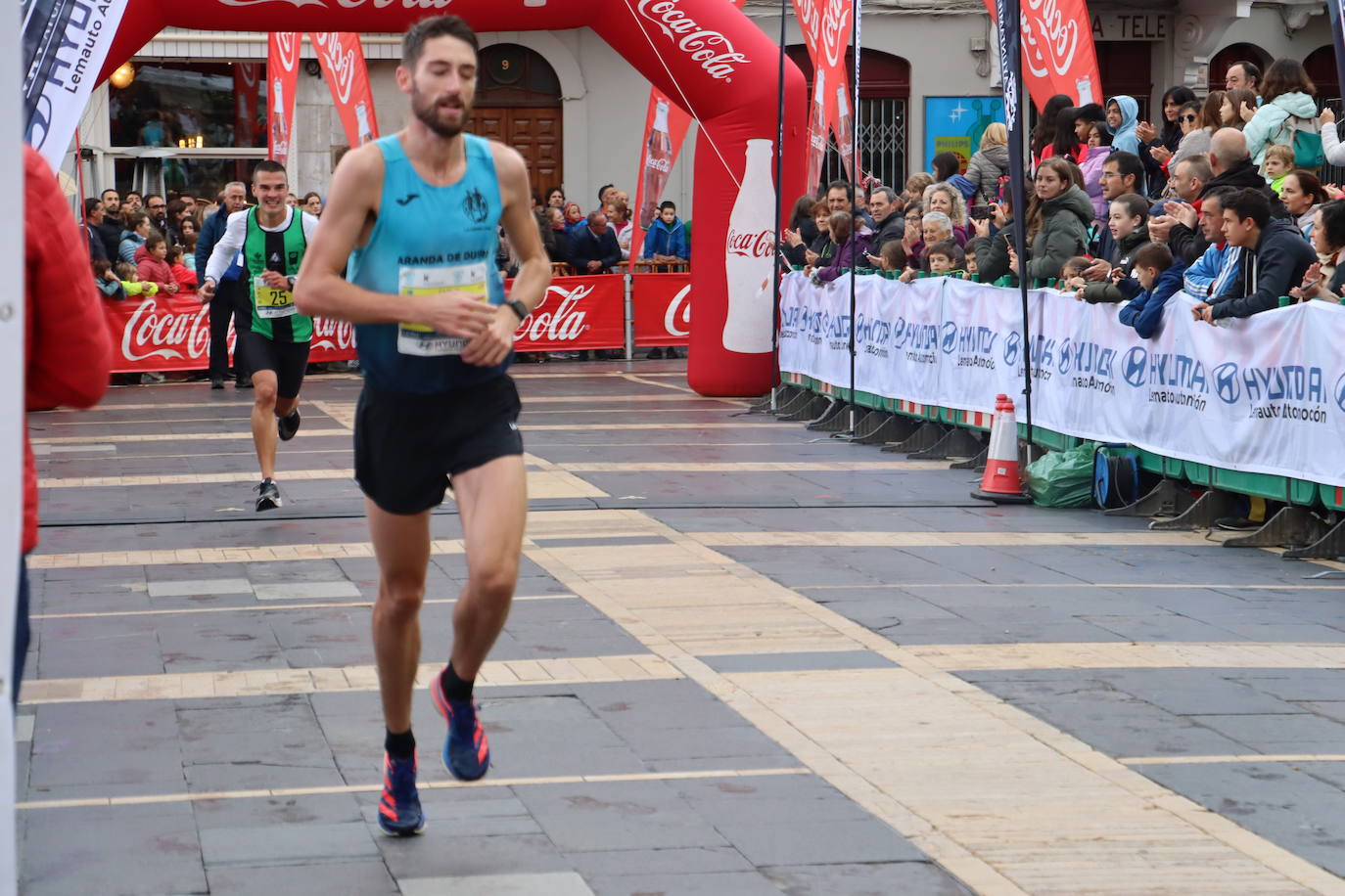 Salida y meta de los 10km de León