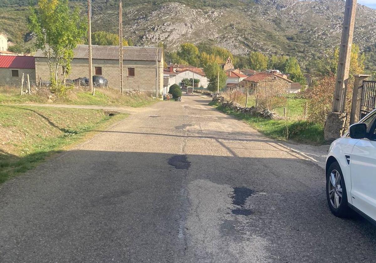 Situación actual de la carretera.