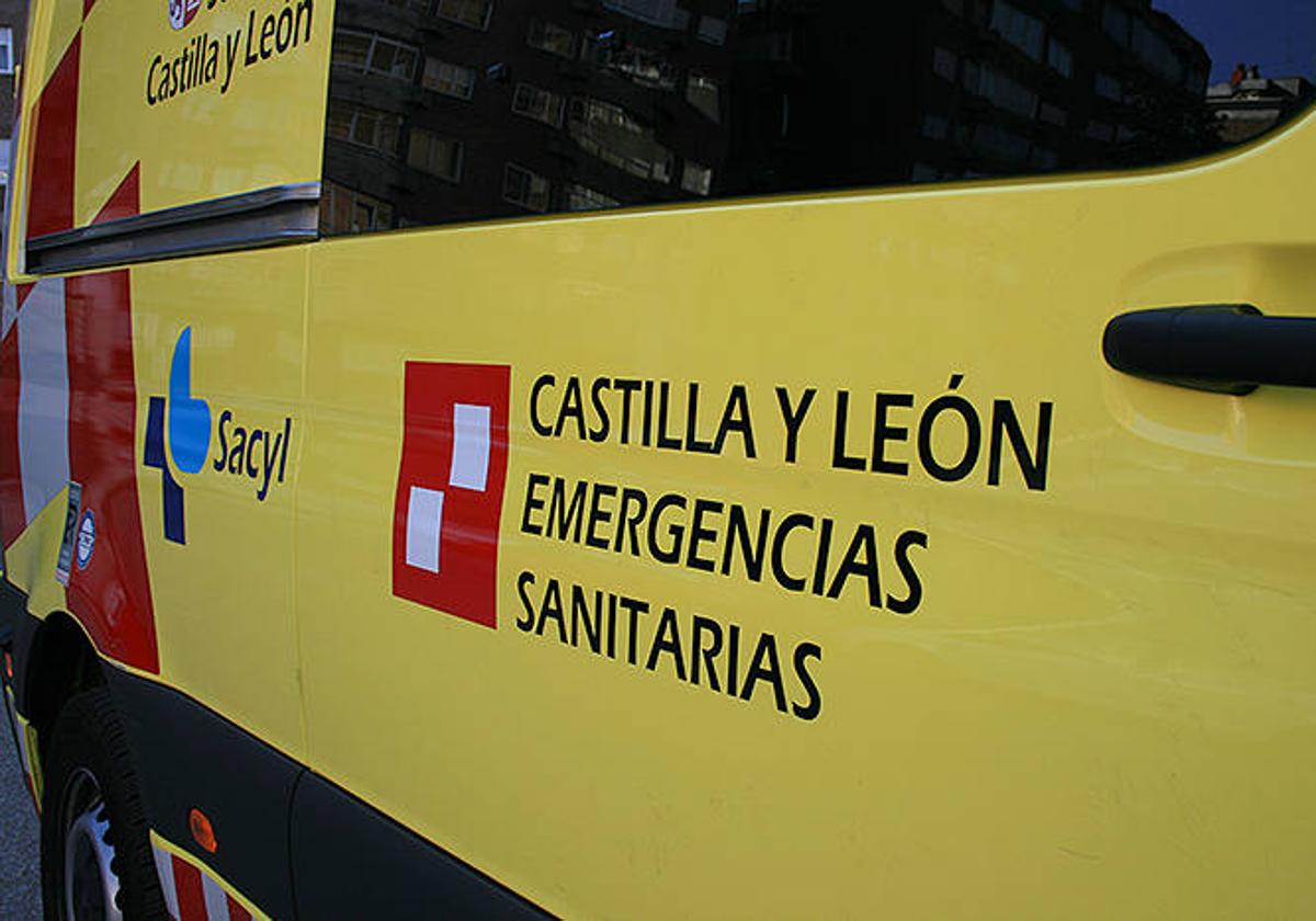 Ambulancia de Castilla y León.