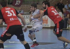 Rodri, en el partido ante Granollers.