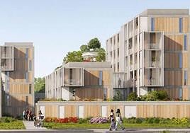 Proyecto de viviendas para La Palomera.