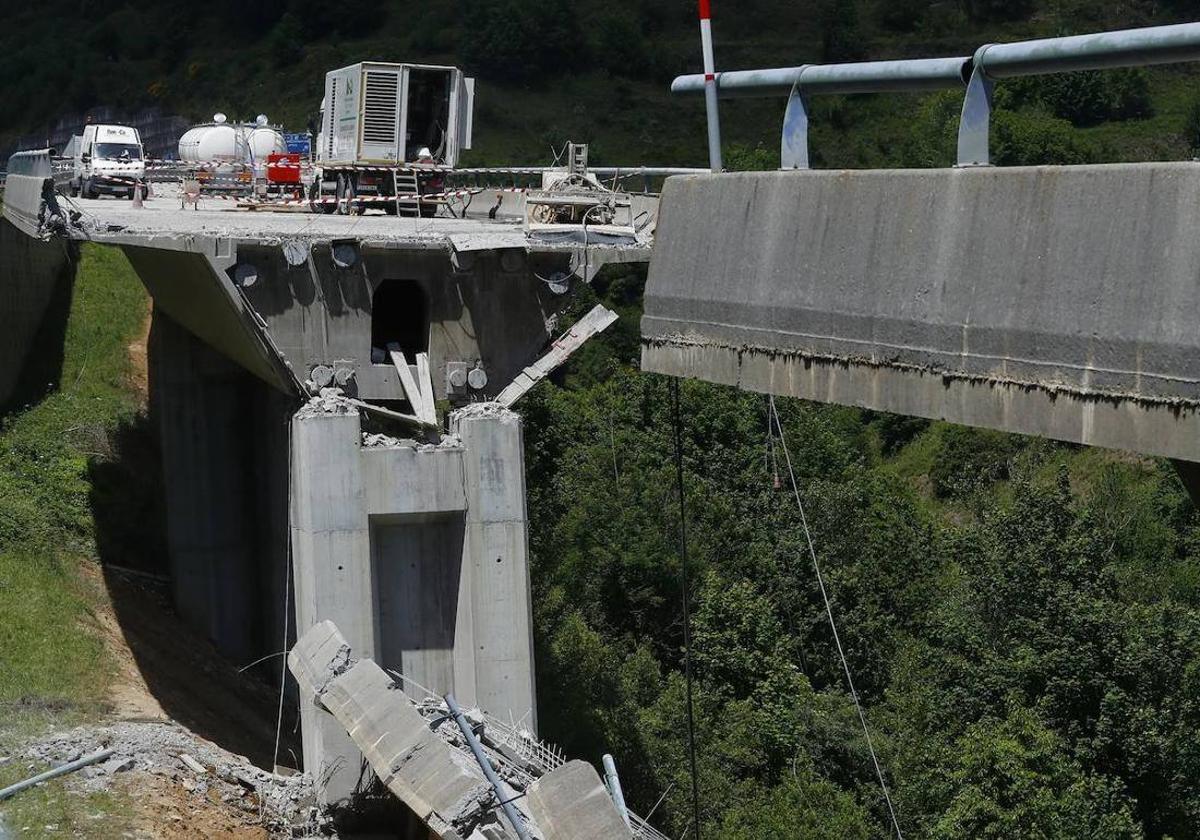Viaducto del Castro, en la provincia de León.