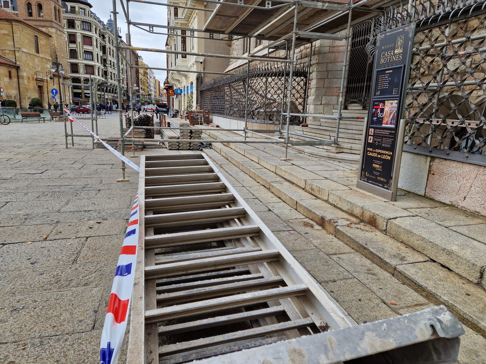 Obras en Botines
