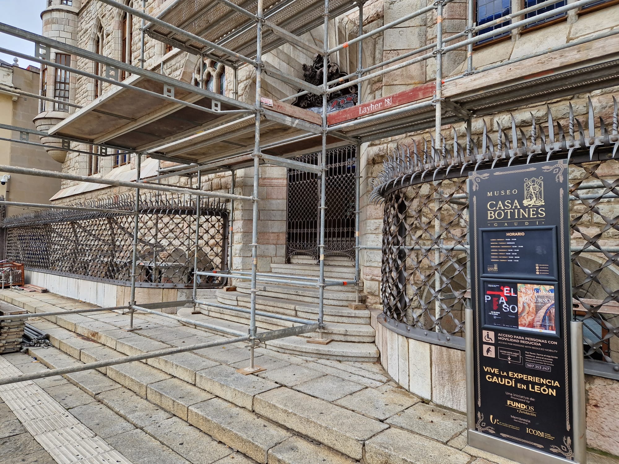 Obras en Botines