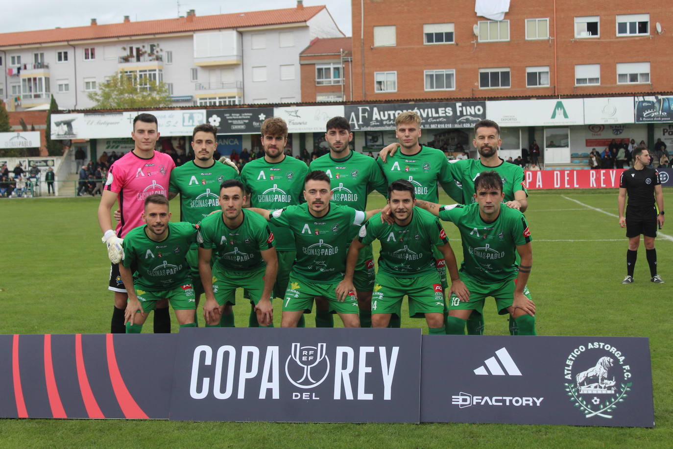 El Atlético Astorga vive el sueño de la Copa