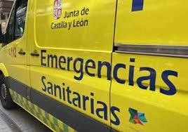 Ambulancia de los servicios de emergencias de Castilla y León