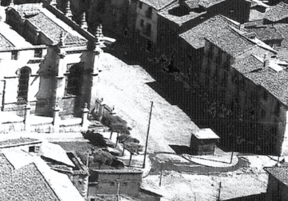 Imagen antes - Barrio de San Lorenzo visto desde arriba. (1946)