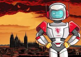 Incibot, la nueva mascota de Incibe en su vídeo de presentación.
