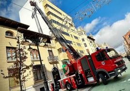 Intervención de Bomberos de León.