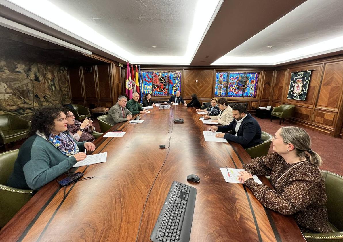 Junta de gobierno local del Ayuntamiento de León.