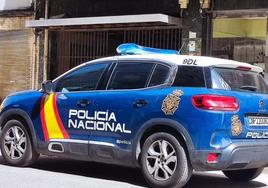 Imagen de un vehículo de la Policía Nacional.