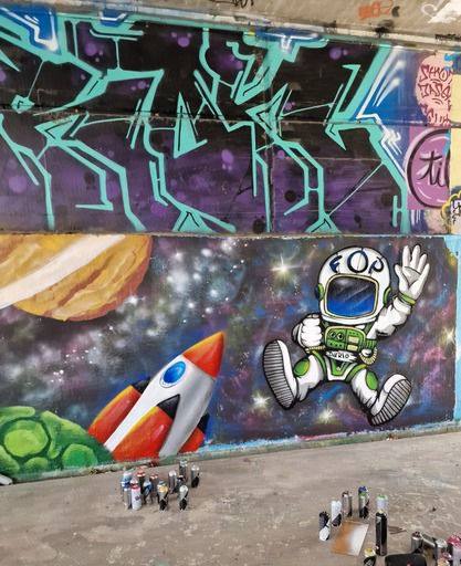 Murales para el pequeño Darío