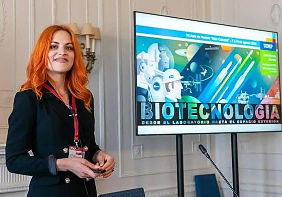 La investigadora leonesa Sara García.