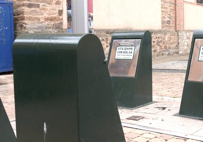 Sistema de recogida de basura en Santa María del Páramo