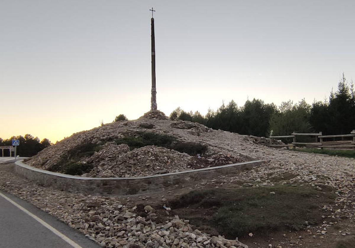 La Cruz de Fierro y su entorno.