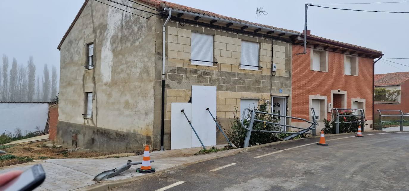 Accidente en Pajares de los Oteros