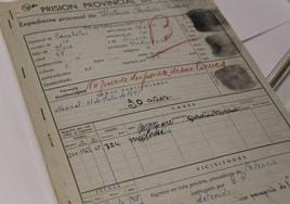 El Archivo Histórico Provincial alberga 30.000 expedientes de presos encarcelados entre 1920 y 1967.