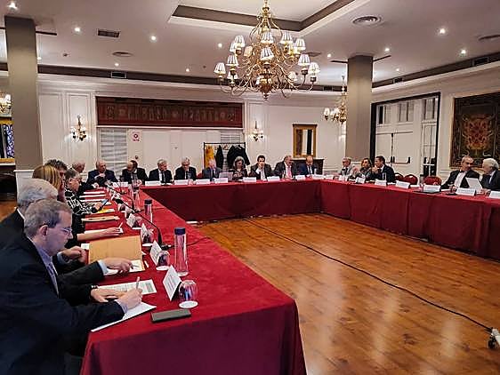 El director general de Energía y Minas de la Junta, Alfonso Arroyo, esta mañana en León.