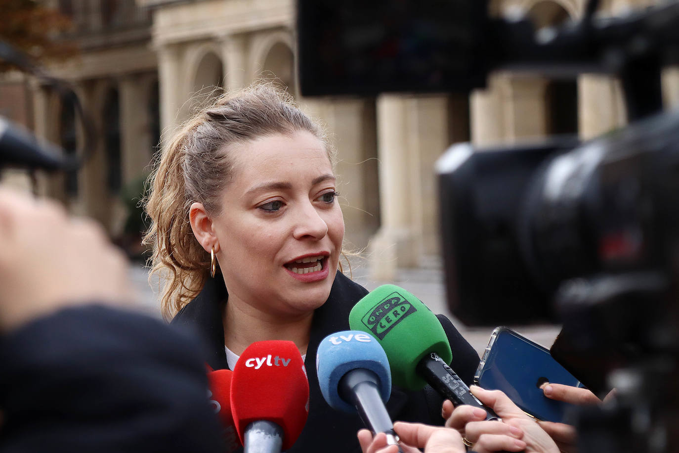 La presidenta del Partido Popular de León, Ester Muñoz.