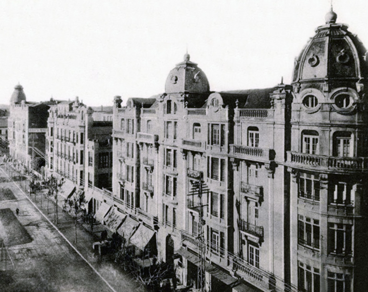 Casa Ciriaco y Casa Lorenzana ca. 1920