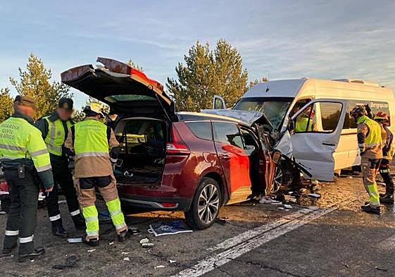 Accidente en la N-621