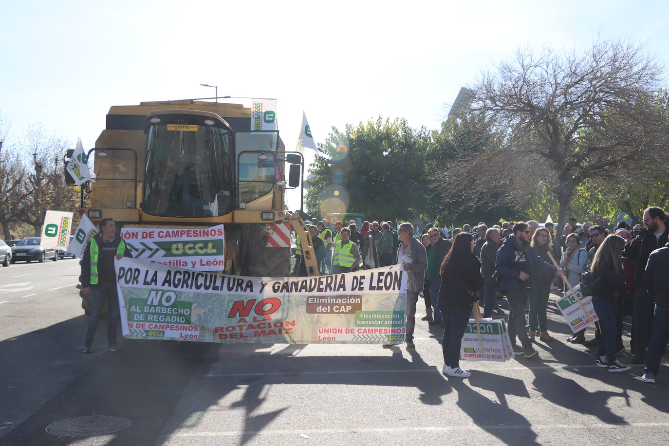 Manifestación del campo leonés