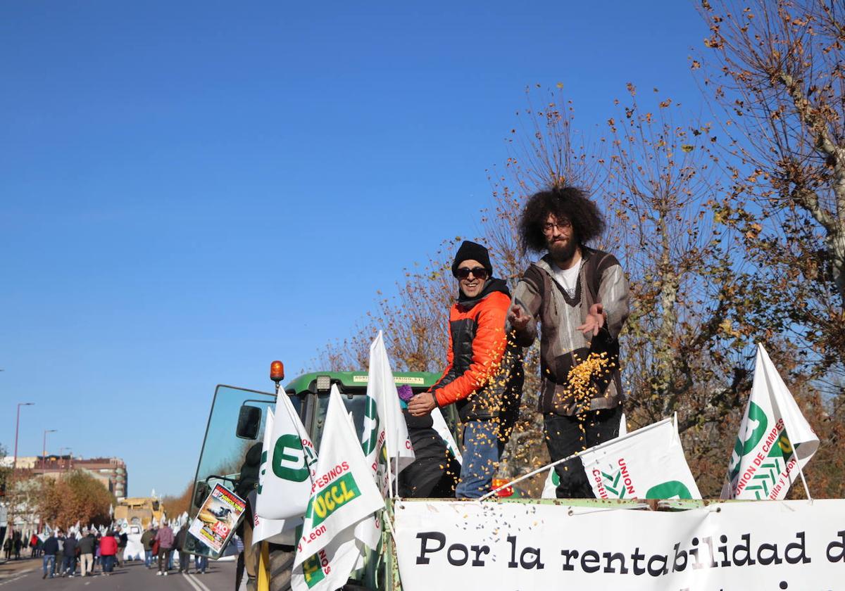 Manifestación del campo leonés