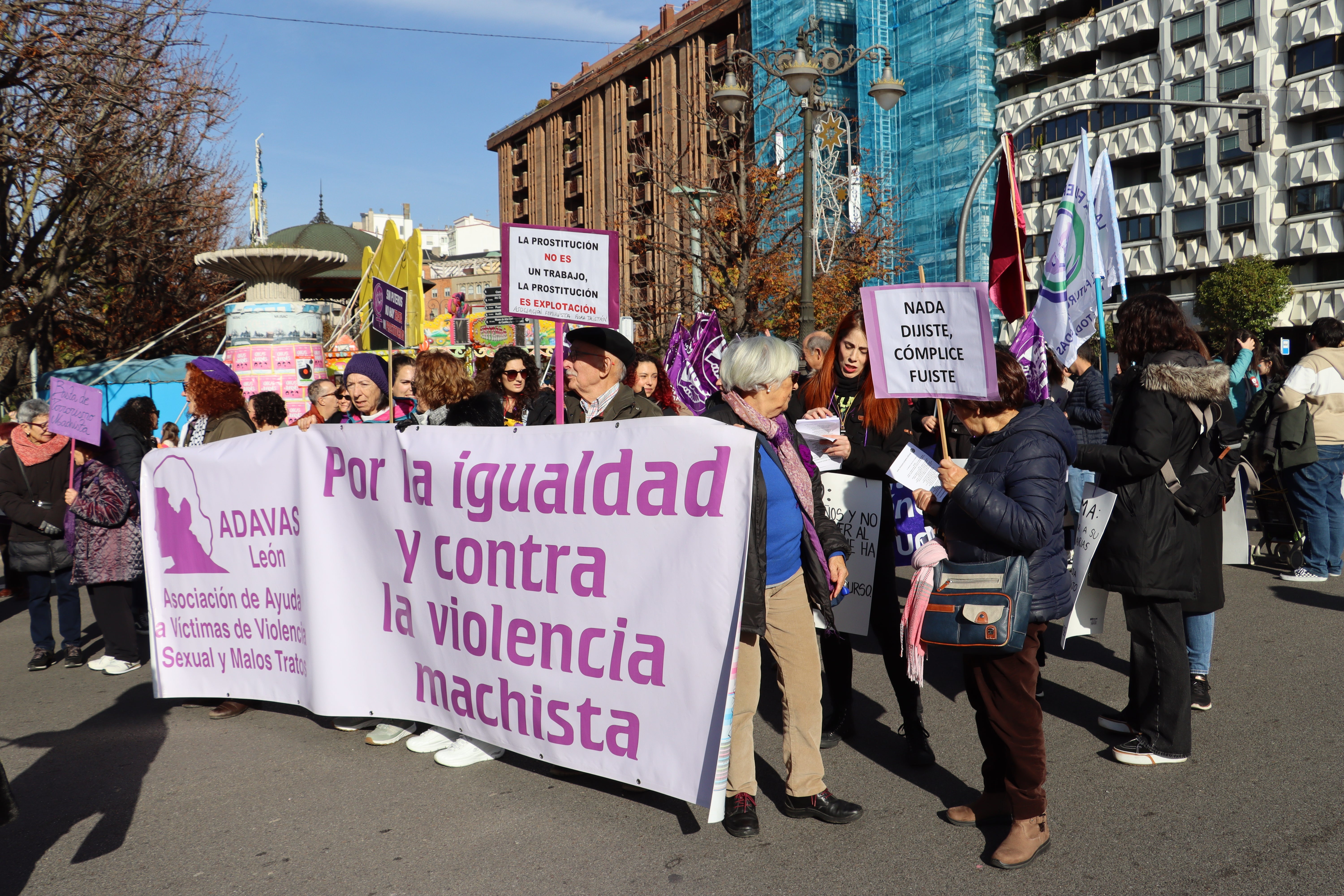 Día contra la violencia machista en León