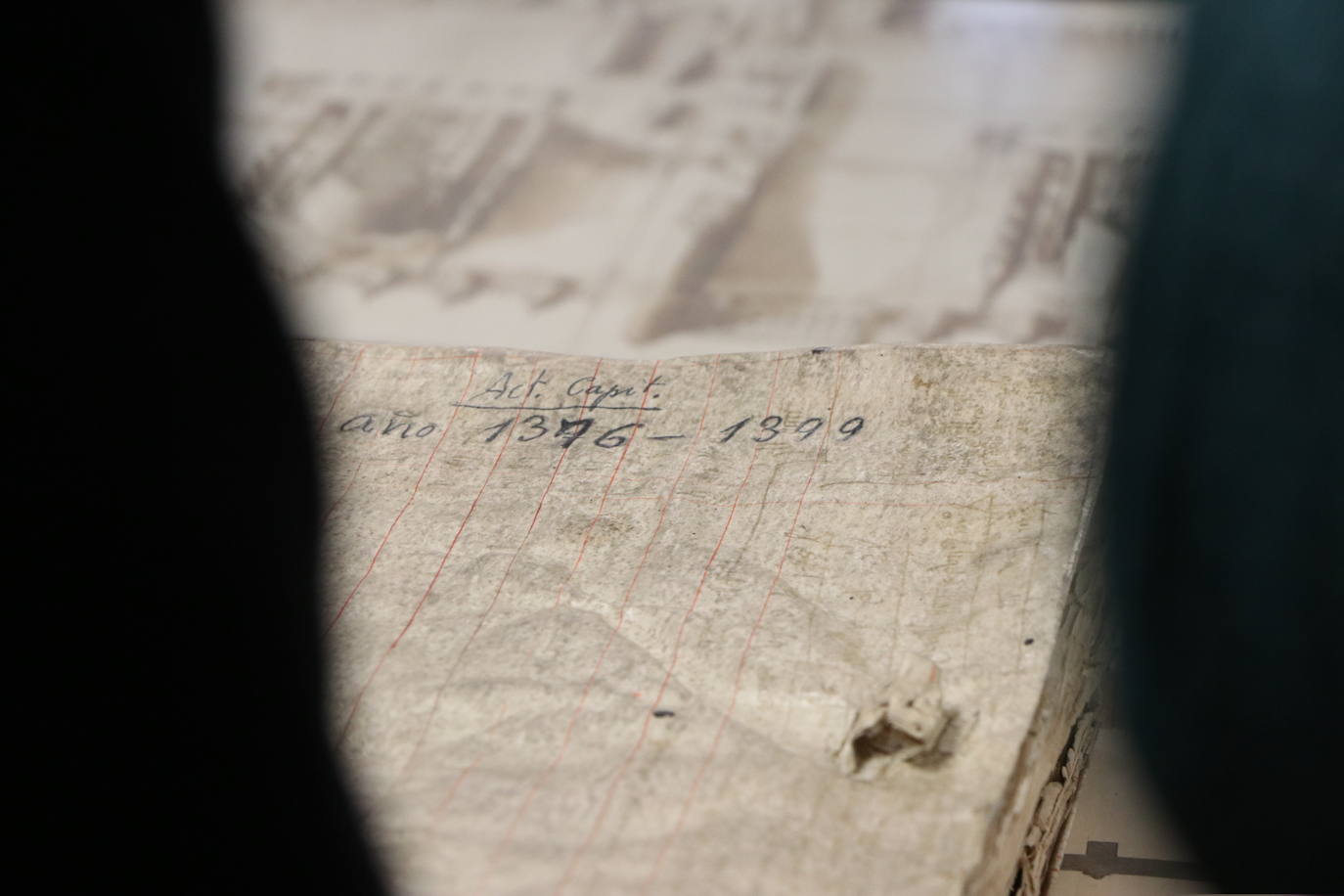 Documentos del archivo de La Catedral de León.