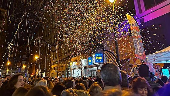 Locura en Ponferrada por el sorteo de 1.000 euros