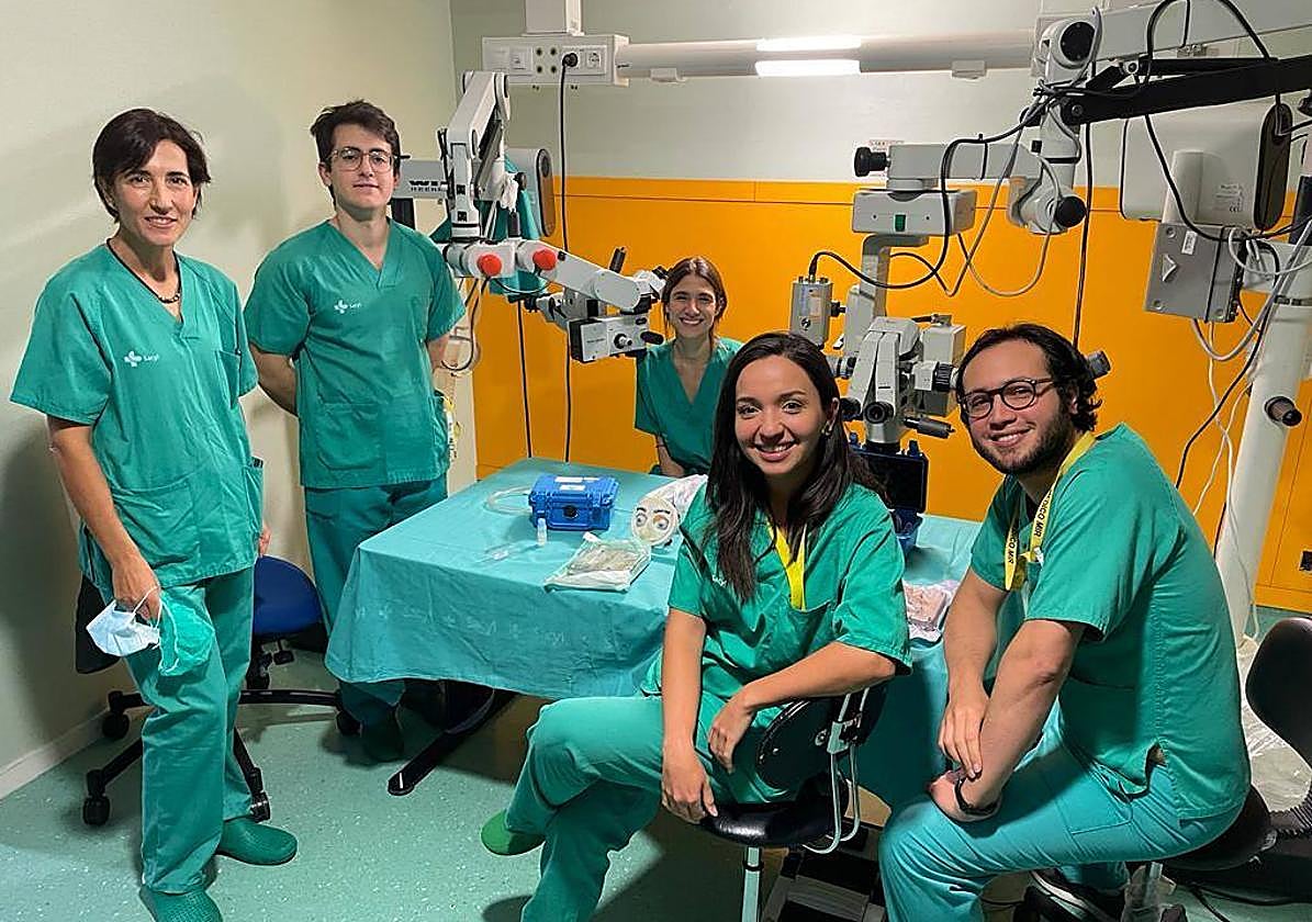 Cursos de oftalmología en el Caule.