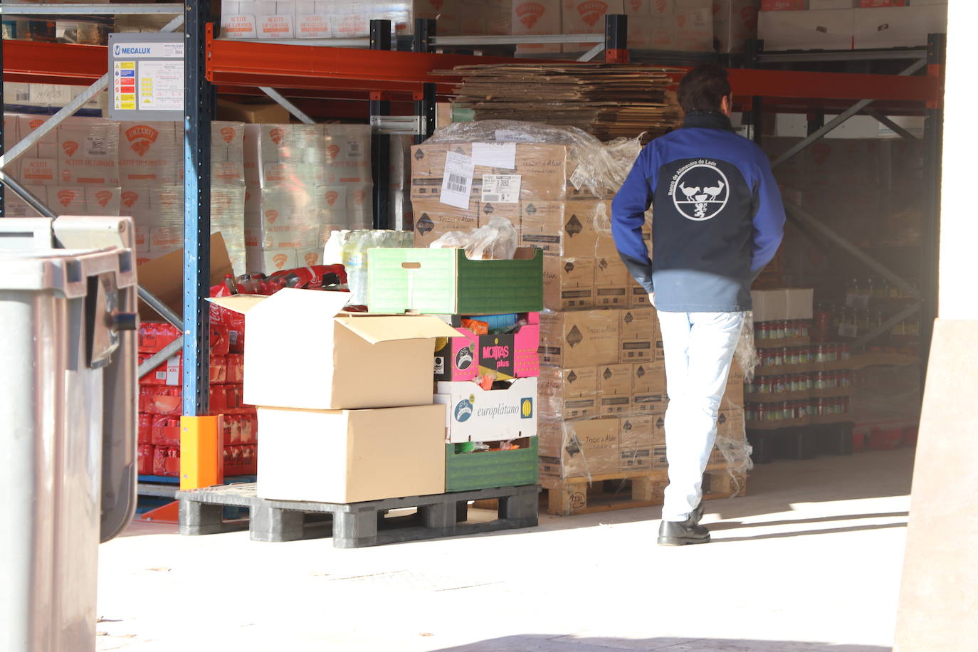 El Banco de Alimentos de León se muda