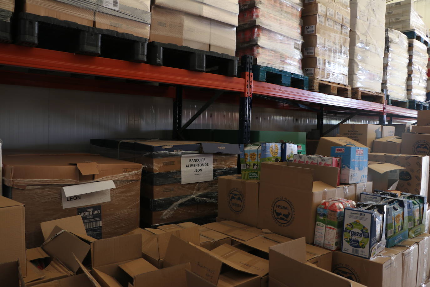 El Banco de Alimentos de León se muda