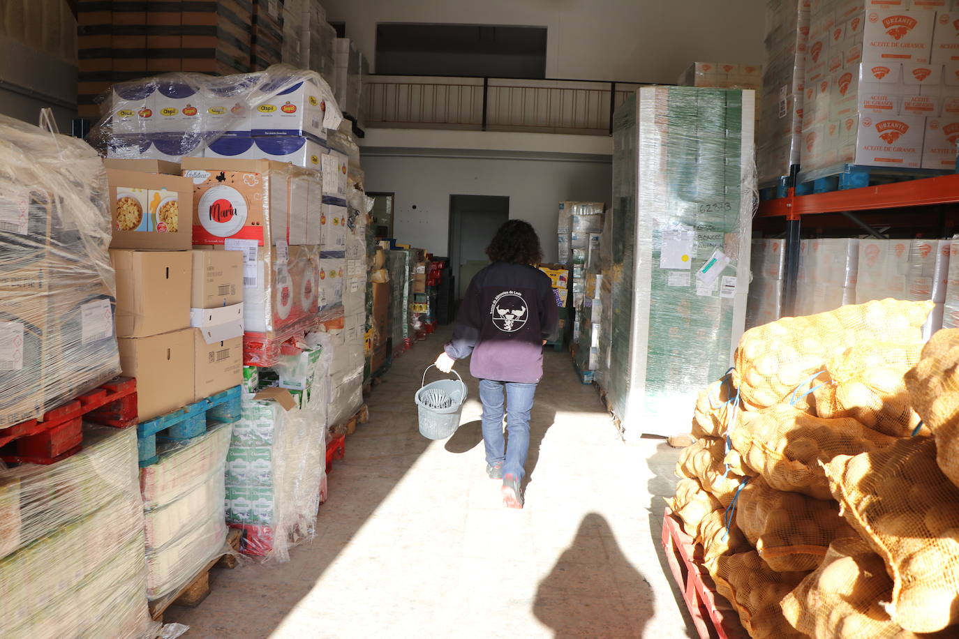 El Banco de Alimentos de León se muda