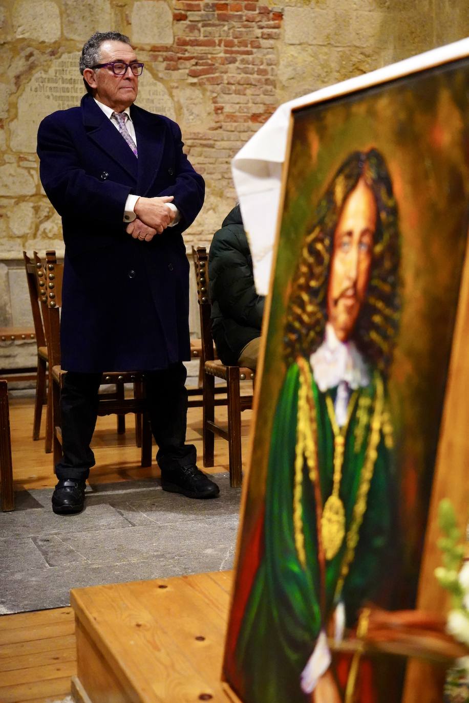 Donación de dos cuadros a la parroquia del Mercado