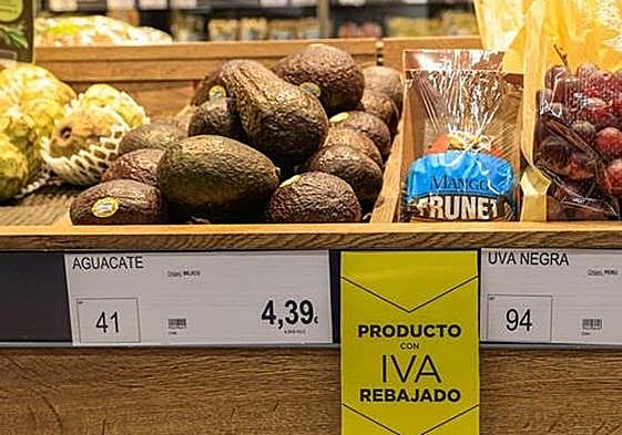 Rabajas en productos.