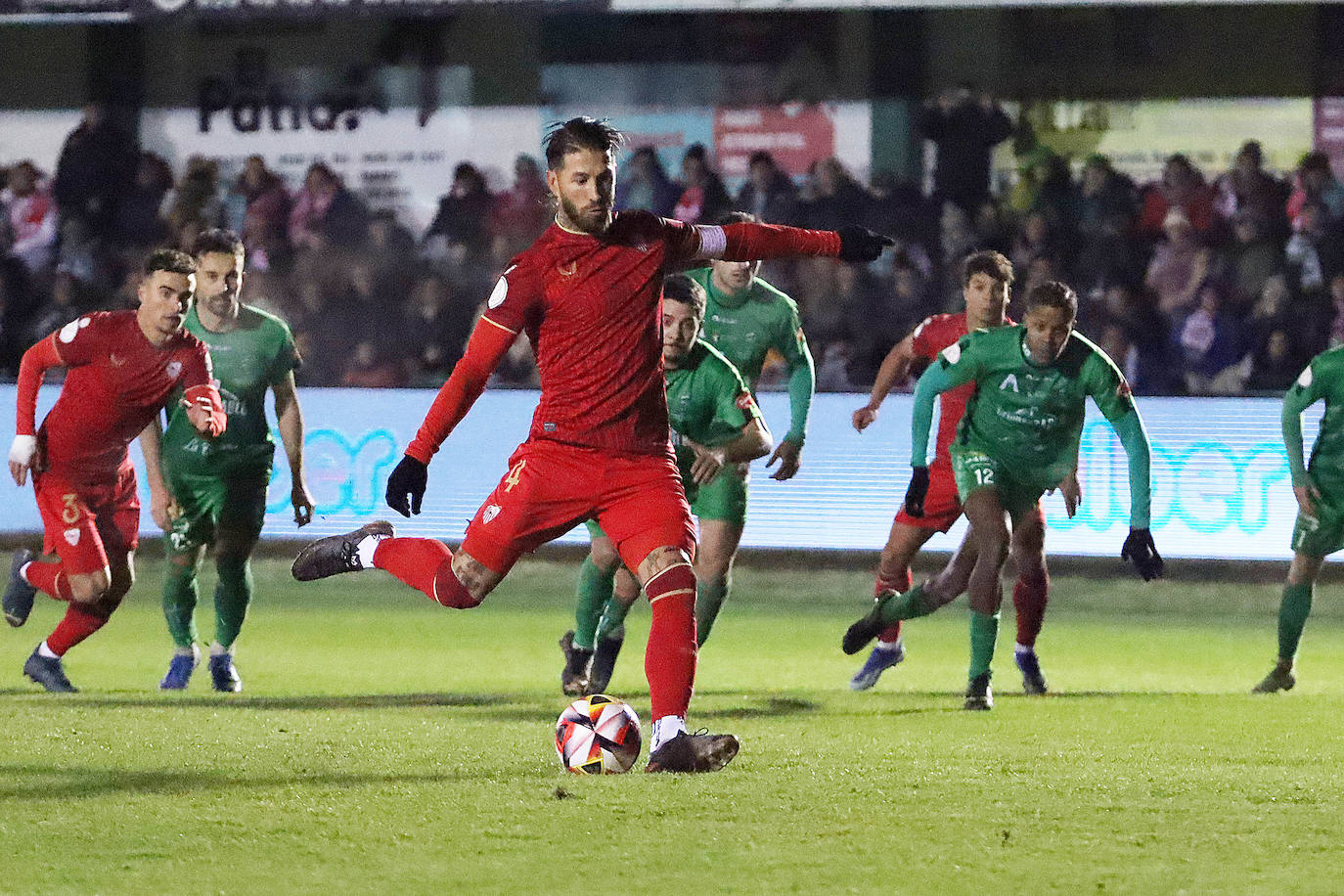 Las mejores imágenes del Atlético Astorga-Sevilla de Copa del Rey