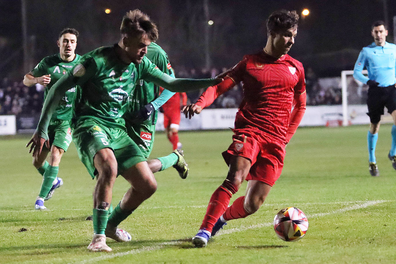 Las mejores imágenes del Atlético Astorga-Sevilla de Copa del Rey