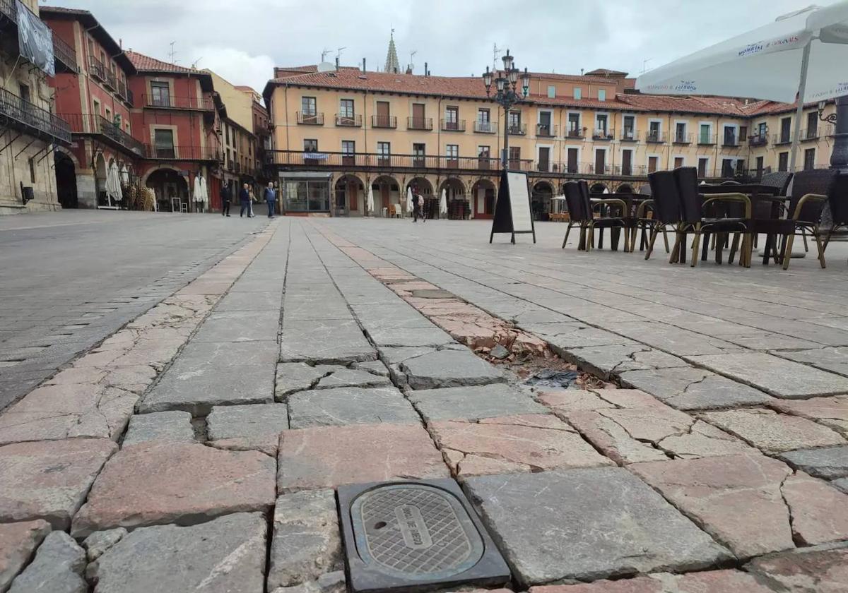 Plaza Mayor de León,