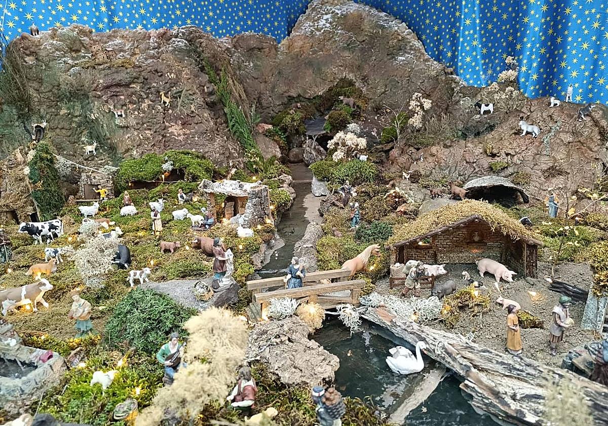 Belén navideño de Villamanín