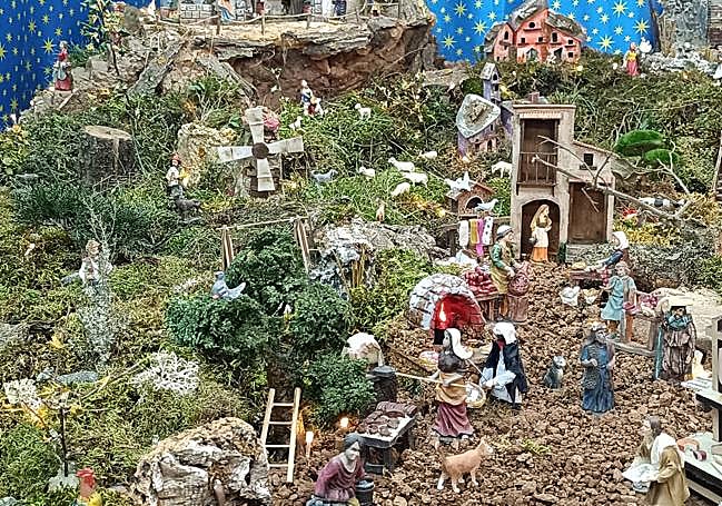 Belén navideño de Villamanín