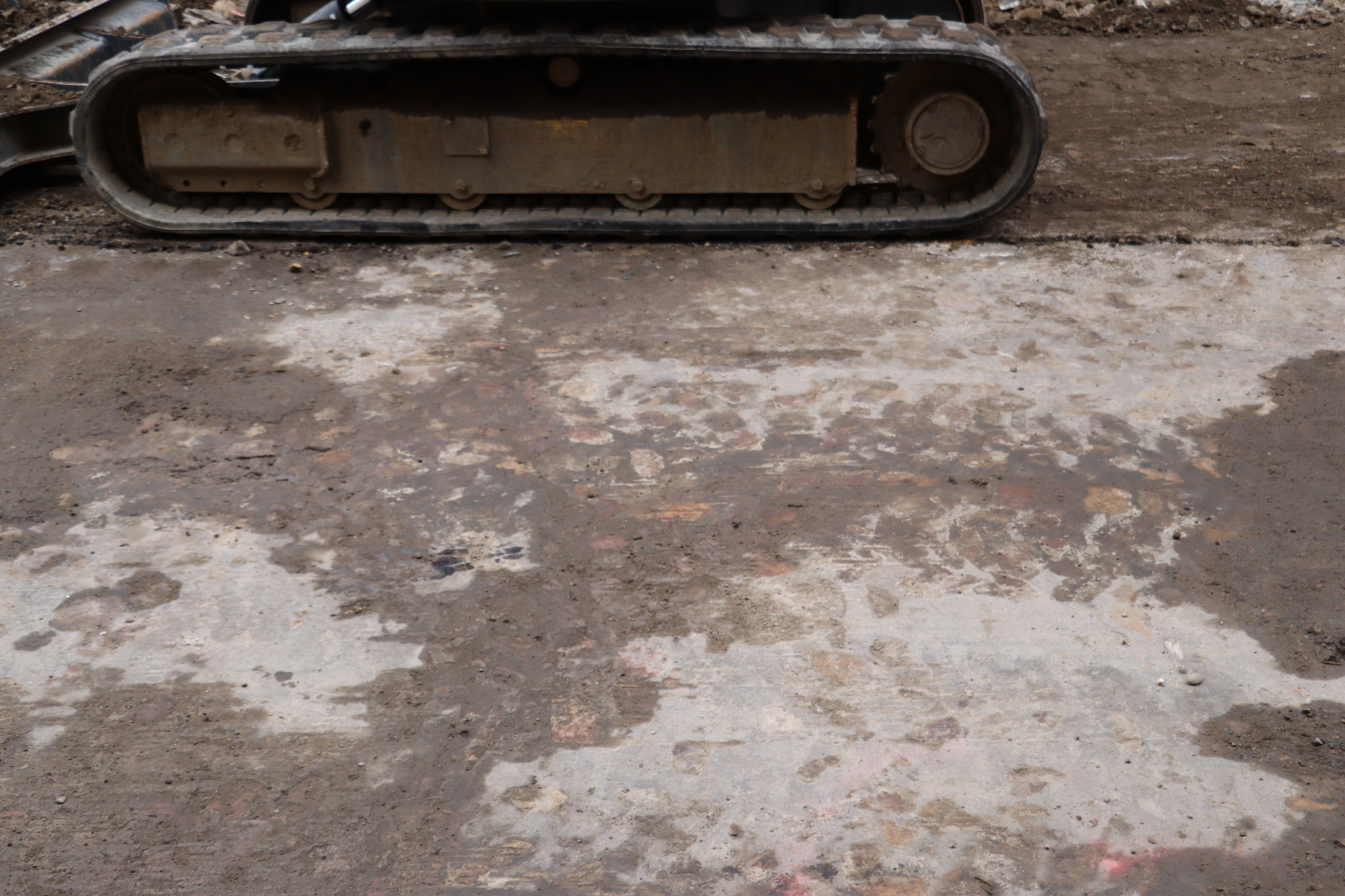 Las imágenes del empedrado que se puede ver en la calle Alfonso V