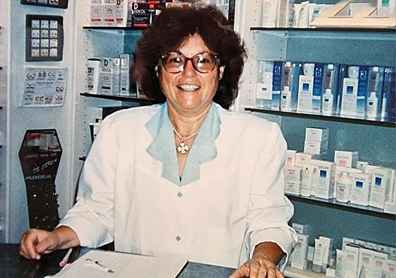 La farmacéutica Rosa María Rodríguez.