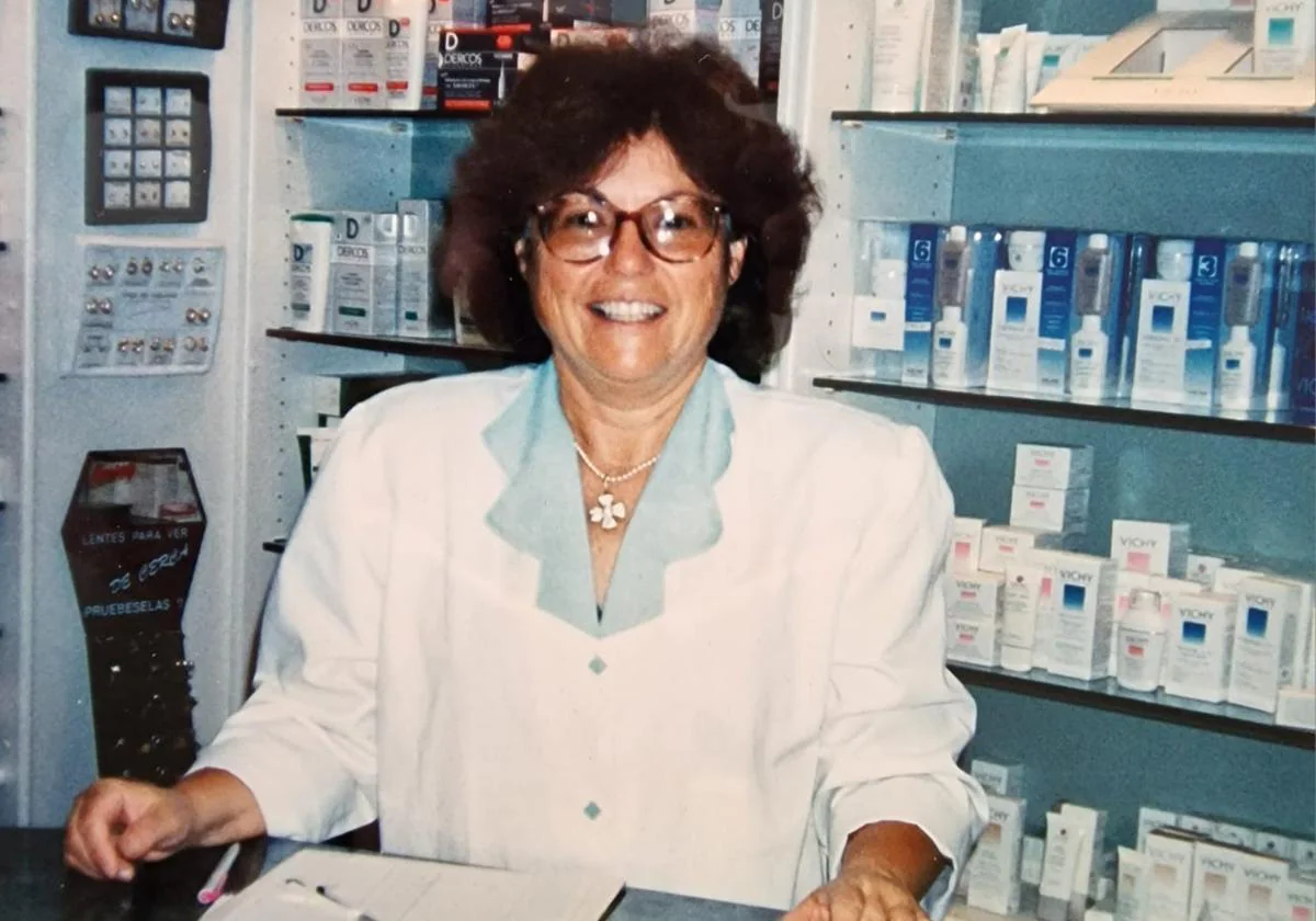 La farmacéutica Rosa María Rodríguez.