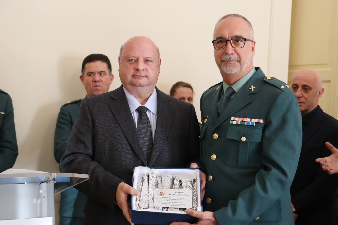 Menciones honoríficas a la seguridad privada leonesa