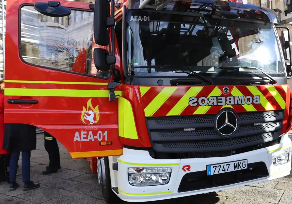 Imagen de archivo de un camión de Bomberos.